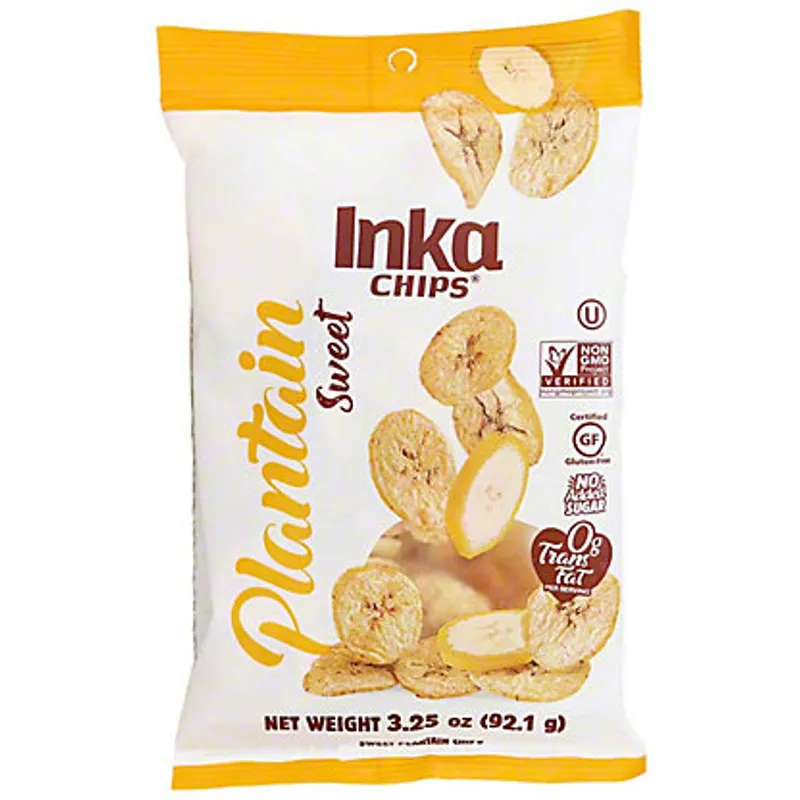 Inka Chips Plantain Sweet Chips view 1