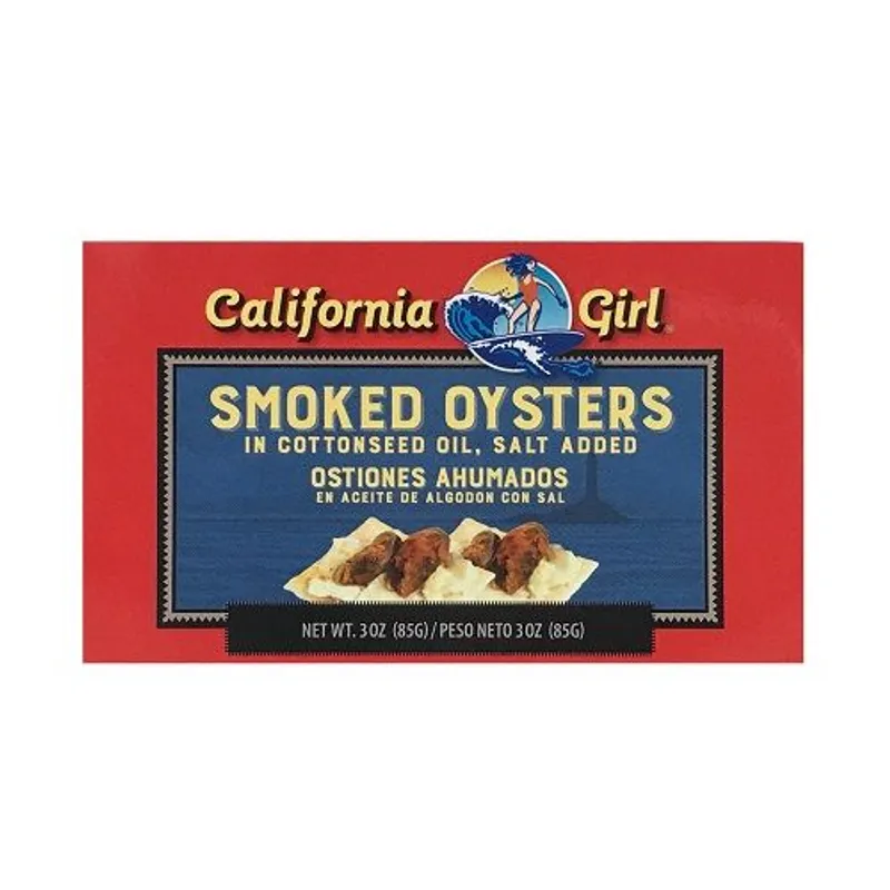 California Girl Smoked Oysters view 1