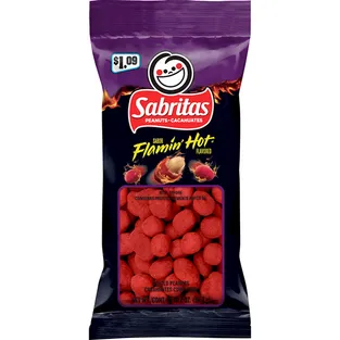 Sabritas Flamin' Hot Peanuts