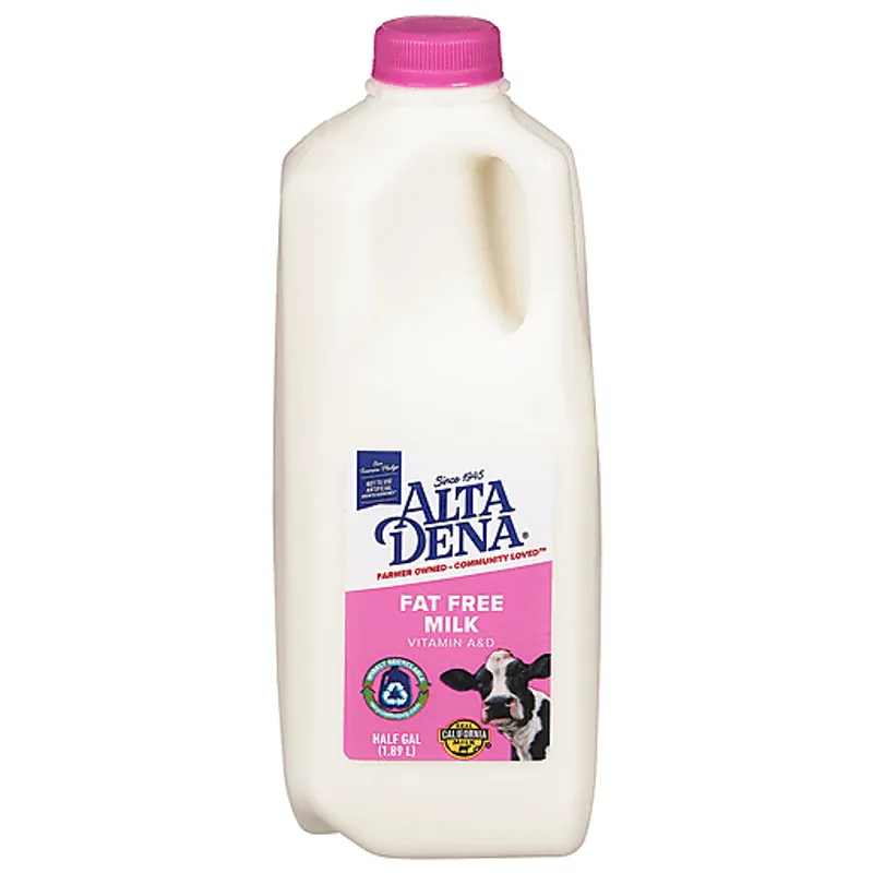 Alta Dena Fat Free Milk view 1