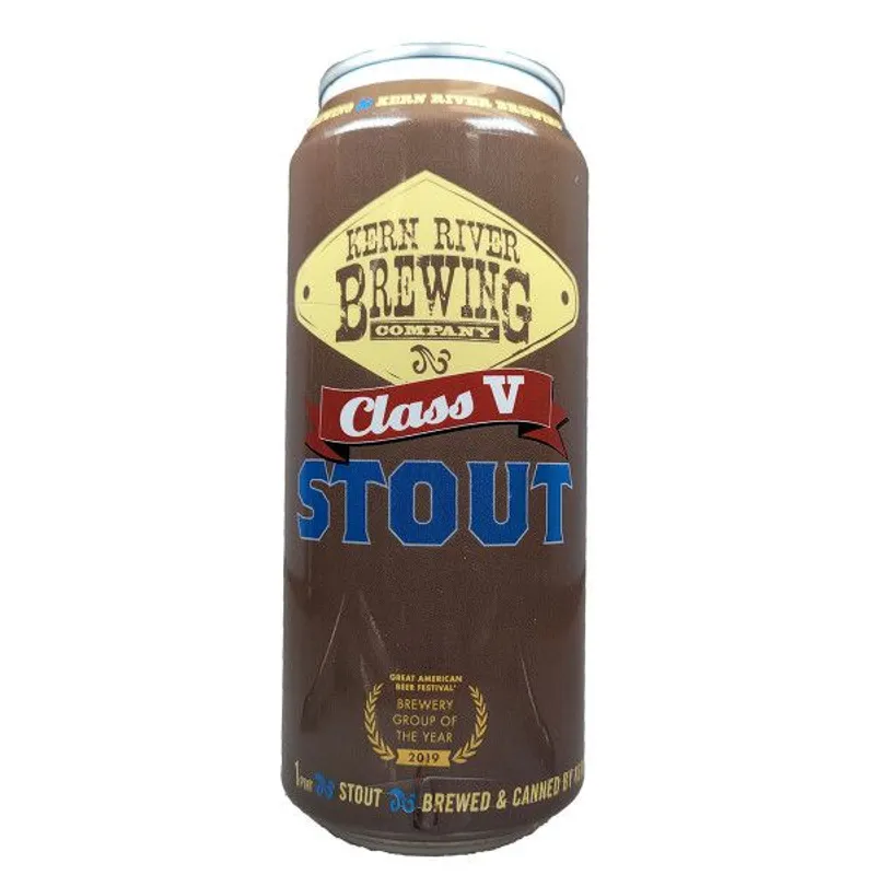 Kern River Brewing Class V Stout view 1