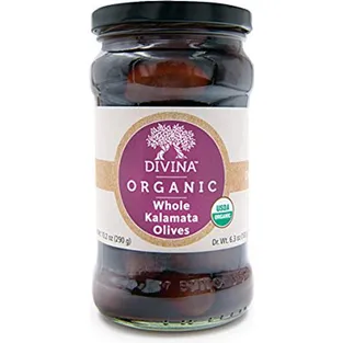 Divina Organic Whole Kalamata Olives