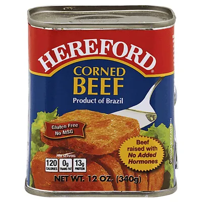 Hereford Corned Beef 12 oz Can