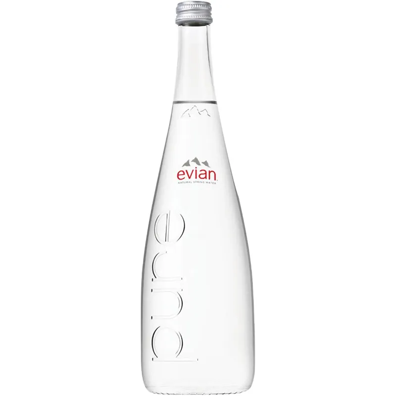 Evian Natural Spring Water view 1