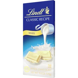 Lindt Classic Recipe Candy Bar White Chocolate Box