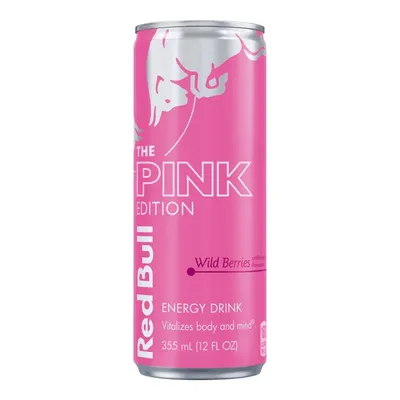Red Bull Pink Edition Wild Berries 12 oz Can