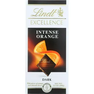 Lindt Excellence Candy Bar Intense Orange - Dark Box
