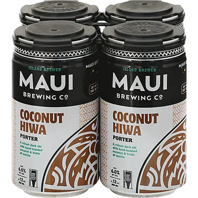 Maui Brewing Co. Coconut Hiwa Porter 4-pack 48oz cans