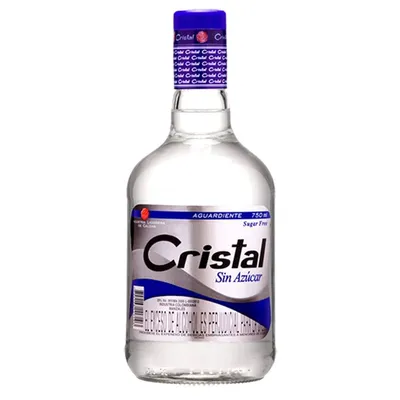 Cristal Aguardiente Sin Azúcar 750 mL