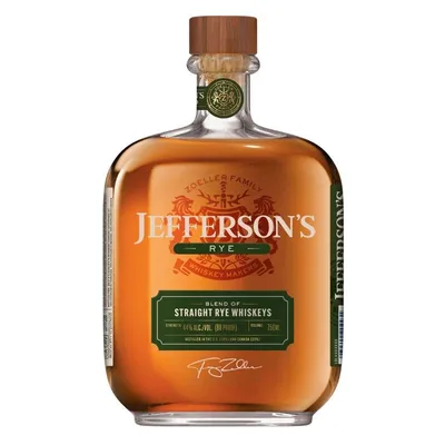 Jefferson's Rye Whiskey 88 Proof 750 mL