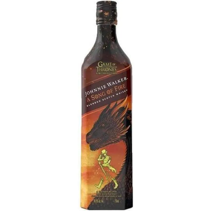 Johnnie Walker A Song Of Fire Blended Scotch Whisky view 1