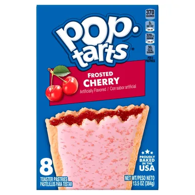 Kellogg's Pop-Tarts Frosted Cherry 8 ct 13.5 oz Box