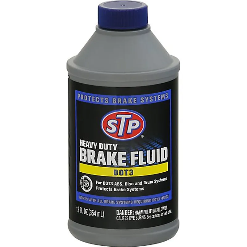 Stp Heavy Duty Dot 3 Brake Fluid Plastic view 1