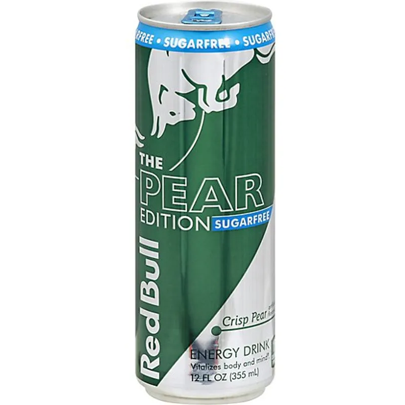 Red Bull The Pear Edition Energy Drink Crisp Pear Sugar Free view 1