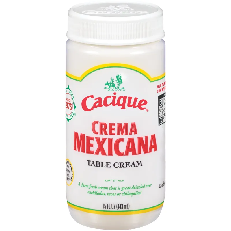 Cacique Crema Mexicana Table Cream Jar view 1