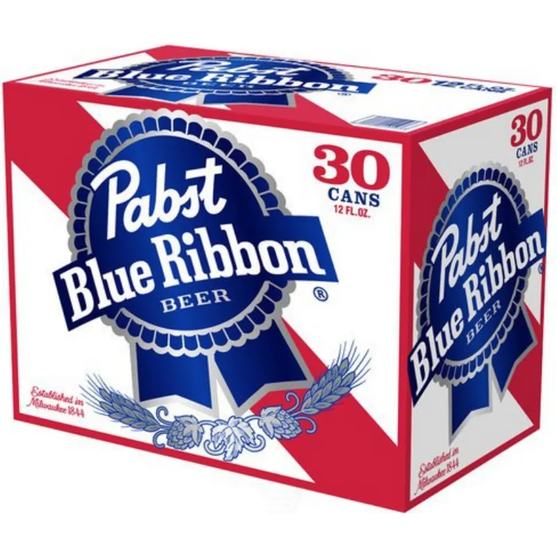 Pabst Blue Ribbon view 1