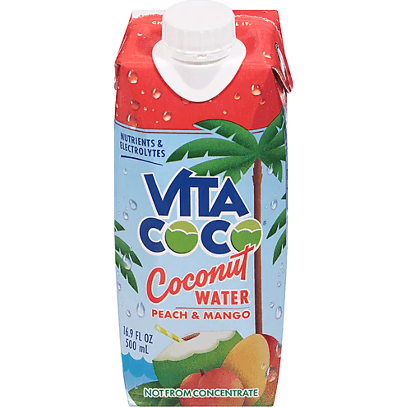 Vita Coco Coconut Water With Peach & Mango view 1
