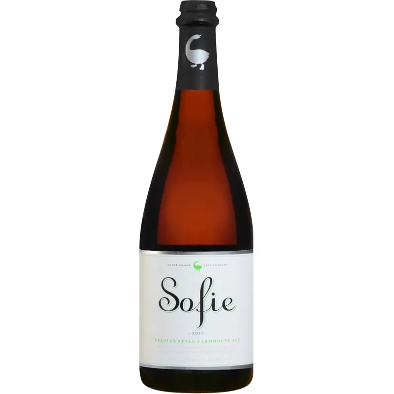Goose Island Sofie Belgian Style Farmhouse Ale view 1