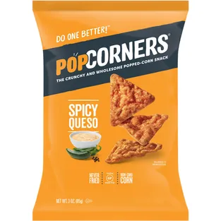 Popcorners Spicy Queso Popped Corn Snack
