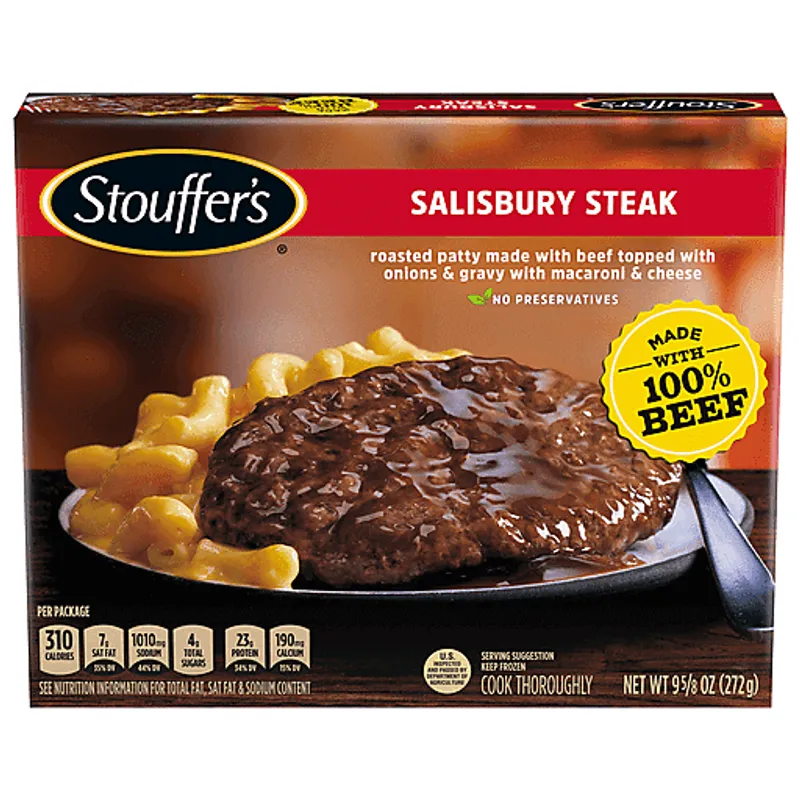 Stouffer's Salisbury Steak Box view 1