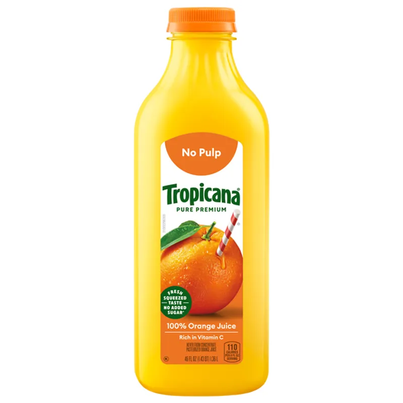 Tropicana Pure Premium Orange Juice No Pulp view 1