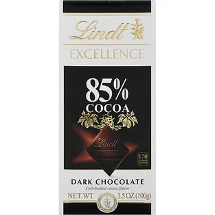 Lindt Excellence Candy Bar Extra Dark - 85% Cocoa Box
