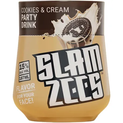 SLAMZEES Cookies & Cream Party Drink 187ml