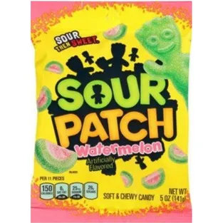 Sour Patch Soft & Chewy Candy Sour Then Sweet Watermelon