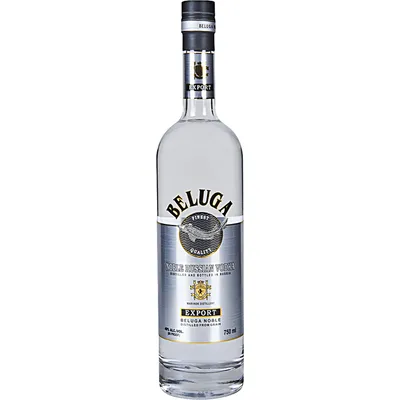 Beluga Noble Russian Vodka 750ml Bottle