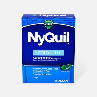 Vicks NyQuil Cold & Flu LiquiCaps 24 ct