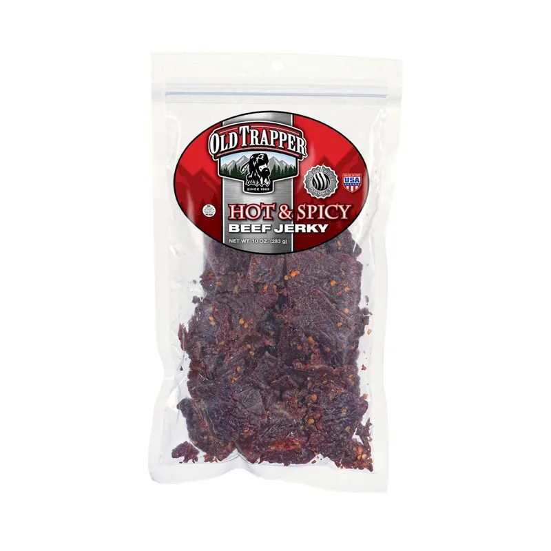 Old Trapper Hot & Spicy Beef Jerky view 1