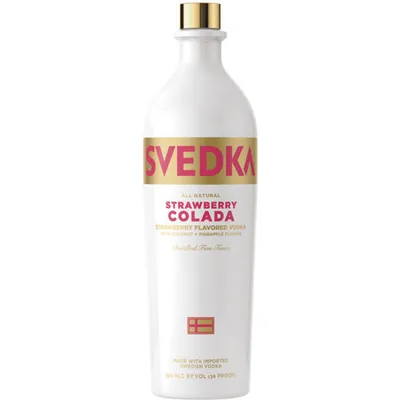 Svedka Strawberry Colada Vodka 750mL