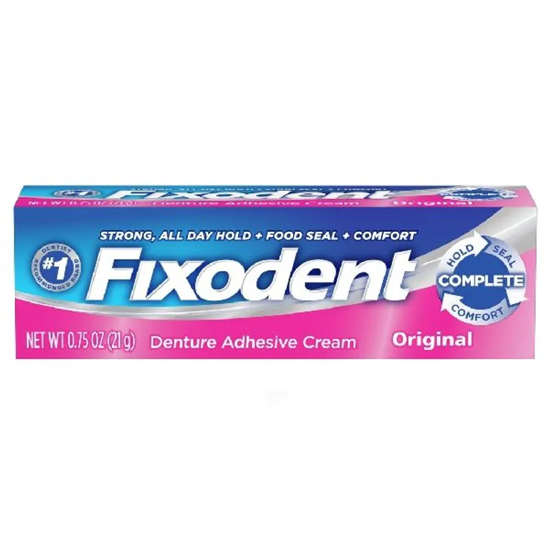 Fixodent Original Denture Adhesive Cream view 1