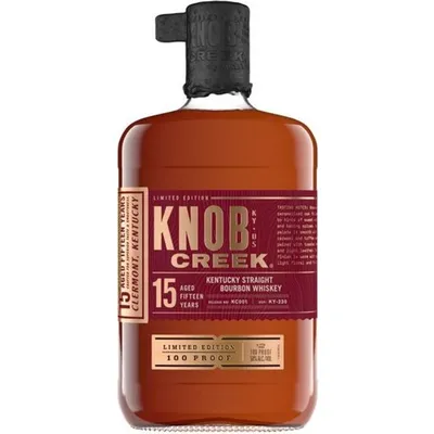 Knob Creek Small Batch Kentucky Straight Bourbon Whiskey 15 Year 750mL
