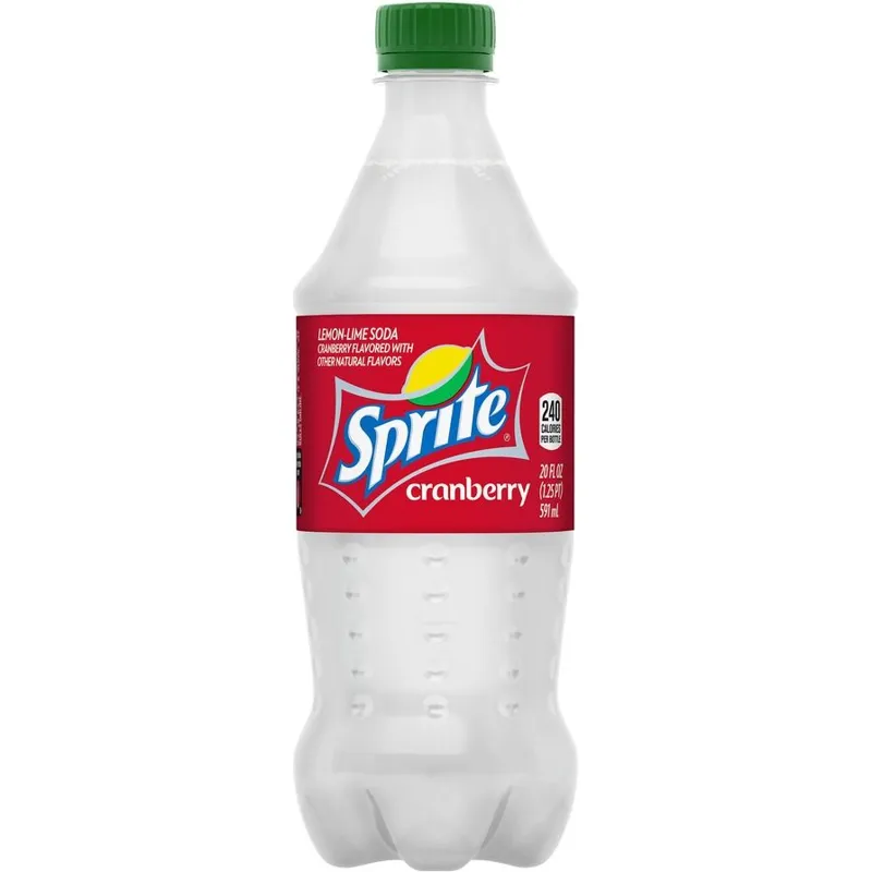 Sprite Lemon-Lime Soda Cranberry view 1