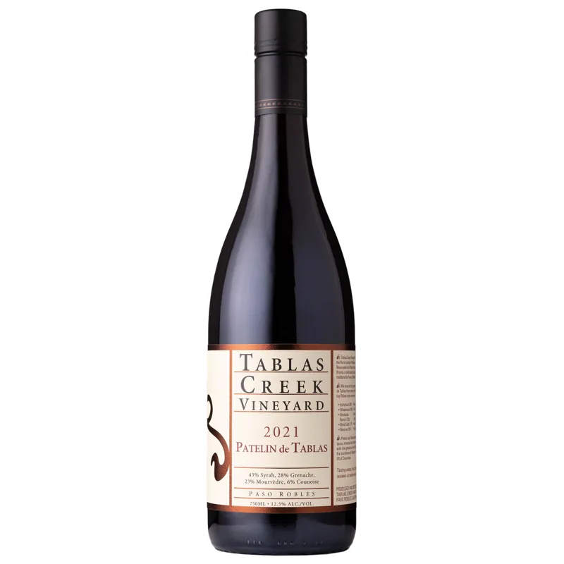Tablas Creek Vineyard Patelin de Tablas 2021 view 1
