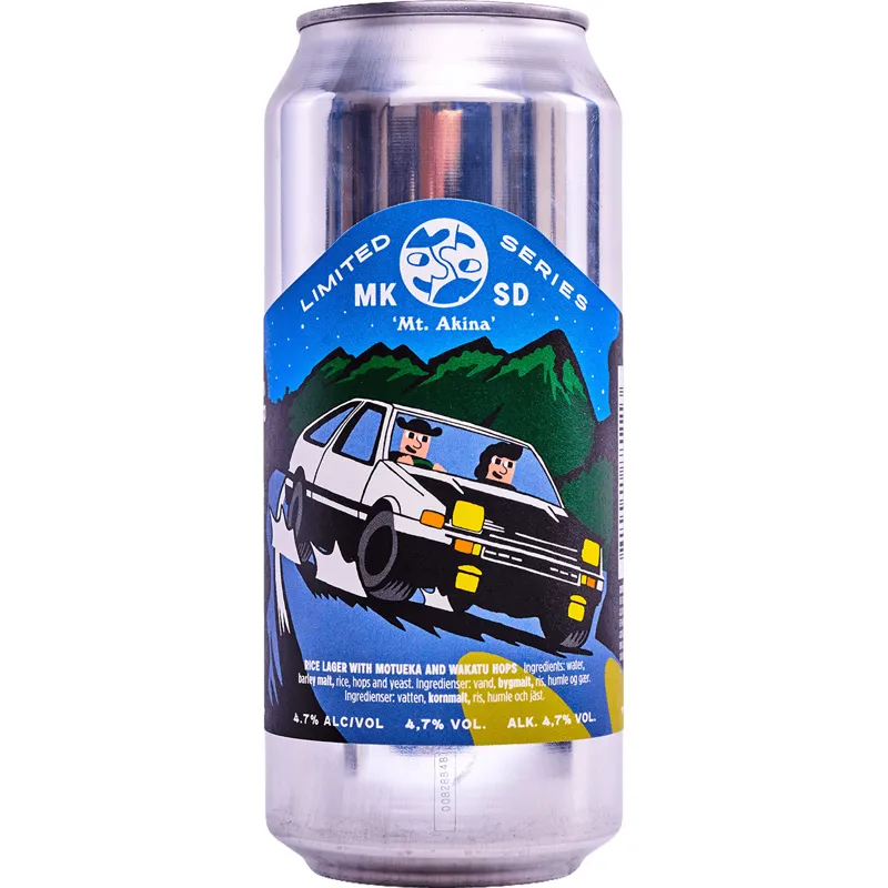 Mikkeller Mt Akina Rice Lager view 1