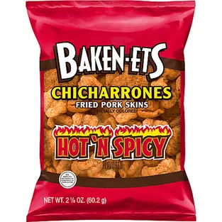 Bakenets hot N Spicy Flavored Fried Pork Skins