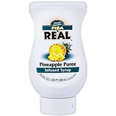 Real Pineapple Puree 16.9 oz Bottle