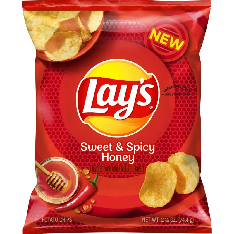 Lay's Sweet & Spicy Honey Potato Chips view 1