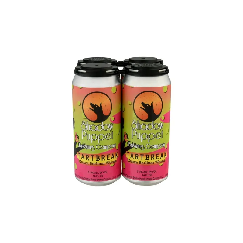 Shadow Puppet Brewing Tartbreak Guava Sour Ale view 1