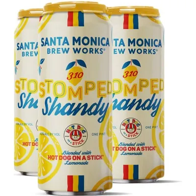 Santa Monica Brew Works 310 Stomped Shandy 4 Pack 16oz Cans