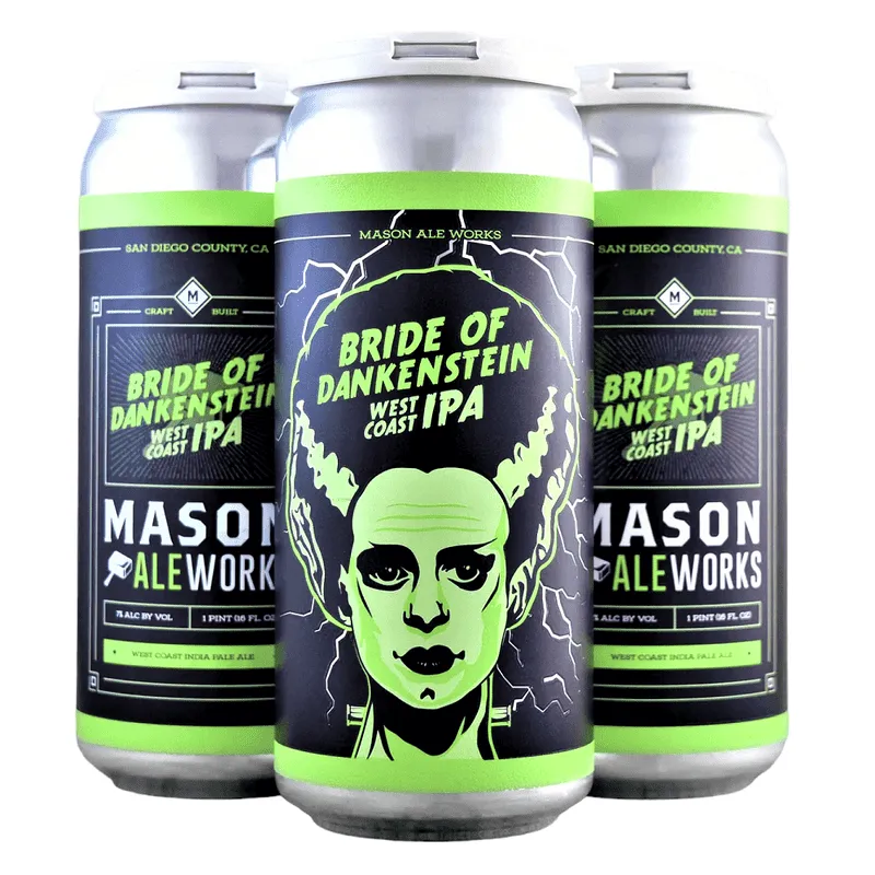 Mason Ale Works Bride of Dankenstein West Coast IPA view 1