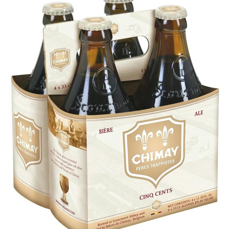 Chimay Cinq Cents Trappist Tripel Ale view 1