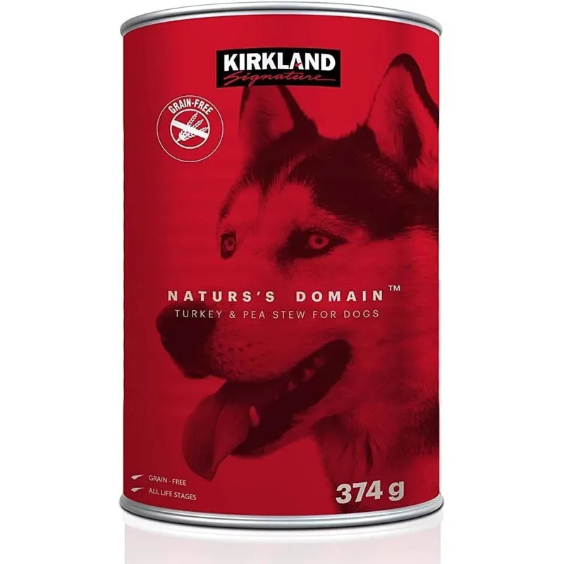 Kirkland Signature Nature's Domain Turkey & Pea Stew Dog Food view 1