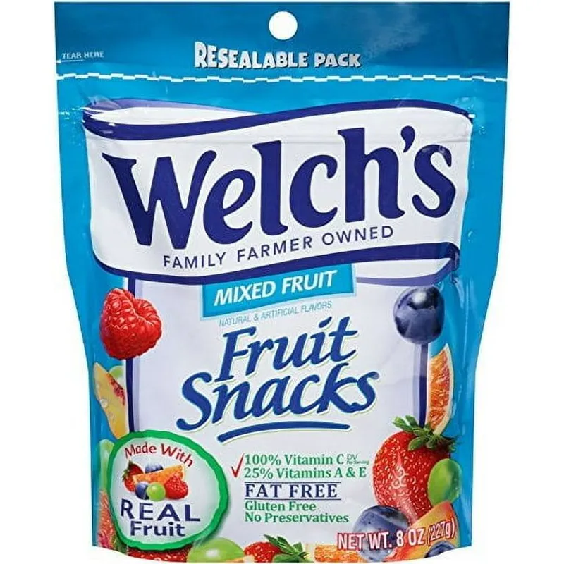 Welch's Mixed Fruit Fruit Snacks Bag view 1