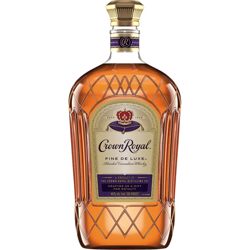 Crown Royal Fine De Luxe Blended Canadian Whisky view 1