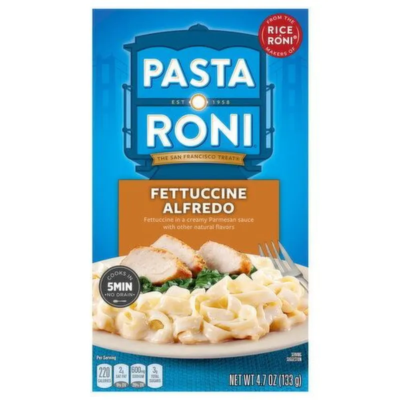 Pasta Roni Fettuccine Alfredo Box view 1