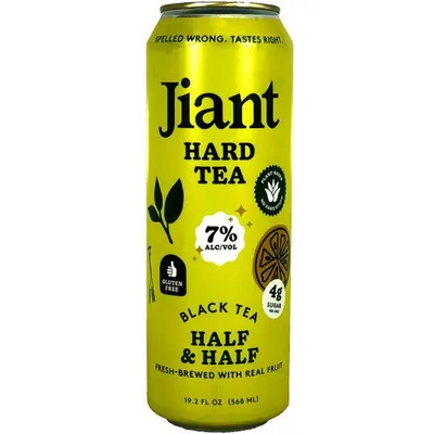Jiant Hard Kombucha Tea Half & Half 19.2oz Can