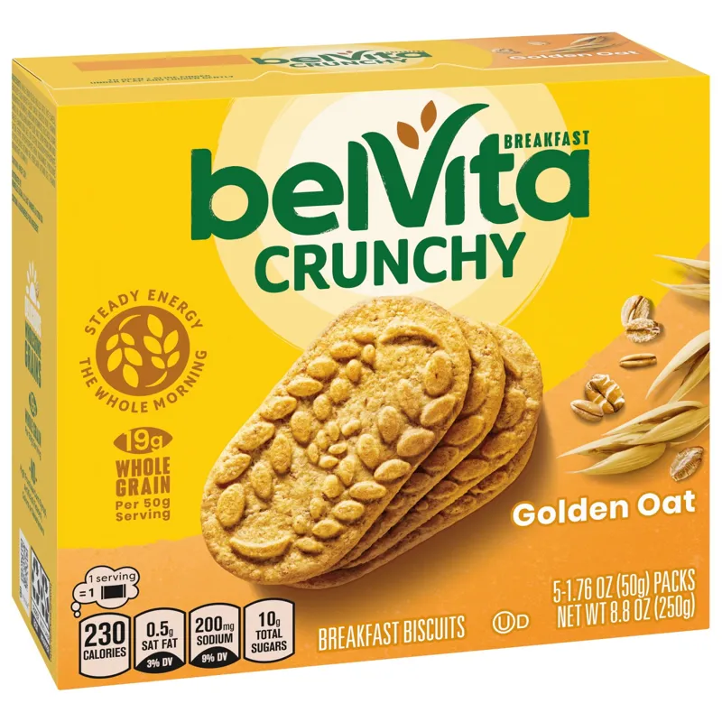 BelVita Golden Oat Breakfast Biscuits Box view 1